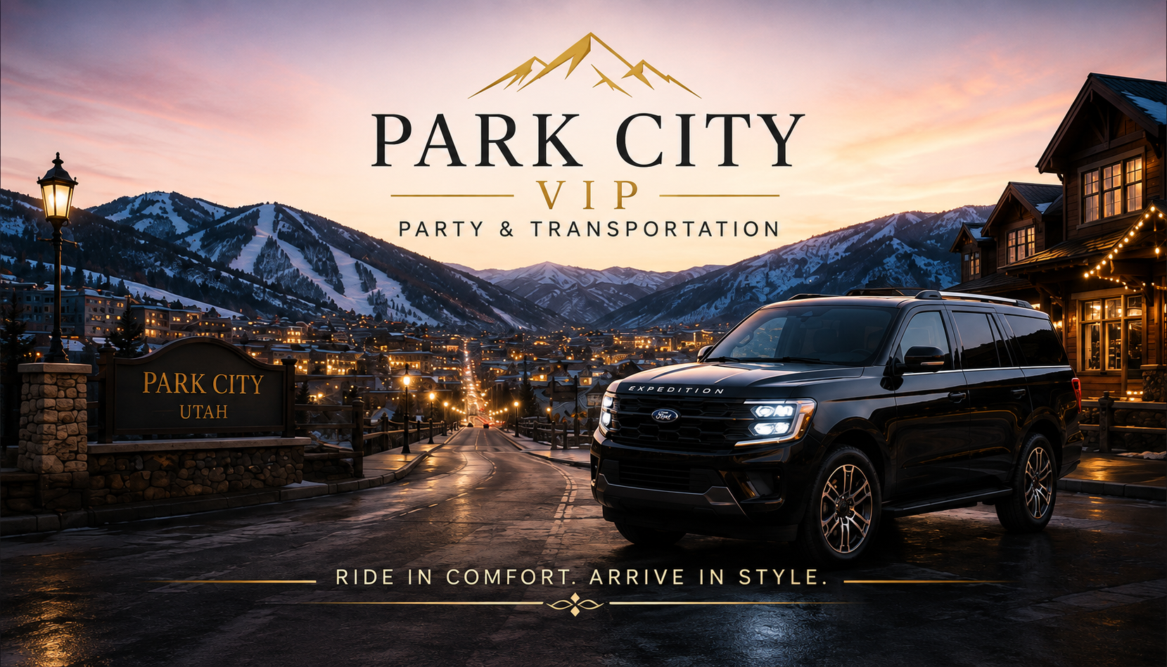 Park City VIP Transportation logo